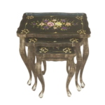 Blossom Breeze Wooden Nesting Table